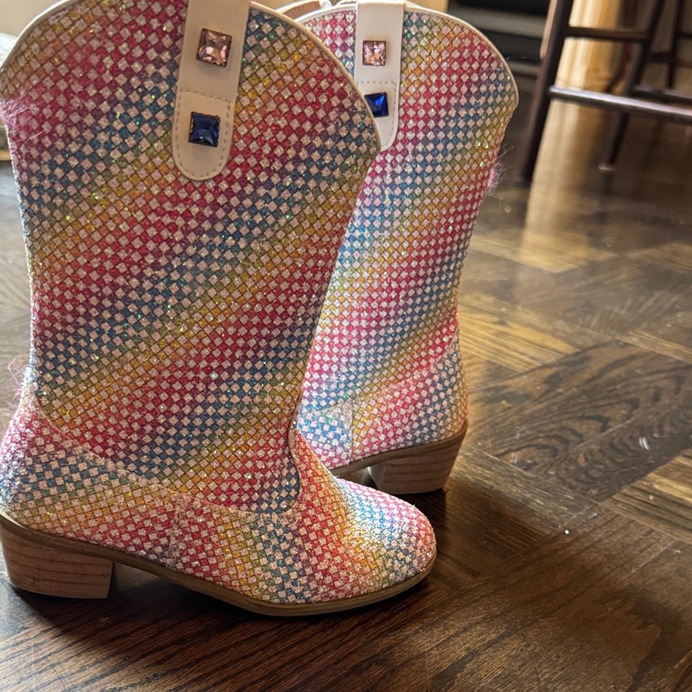 Lola + The Boys Multicolor Kids Boots